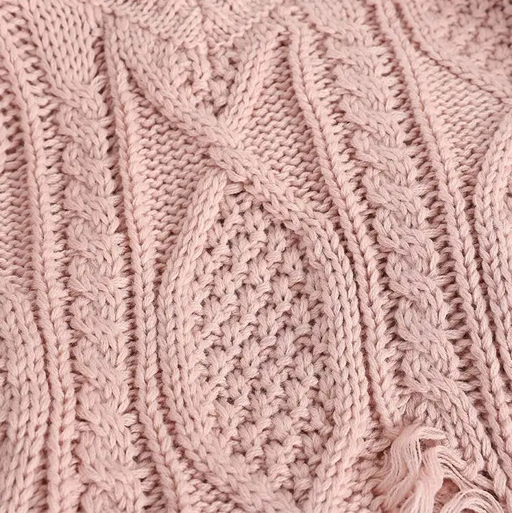 WHITNEY WANG осень мода уличная рваные дырки свитер женский джемпер Pull femme sueter mujer invierno