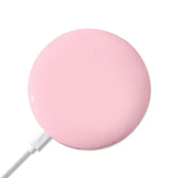 

Creative LED Lighted Mini Round Makeup Mirror 3X Magnifying Compact Travel Portable USB Rechargeable Dimmable Cosmetic Tool