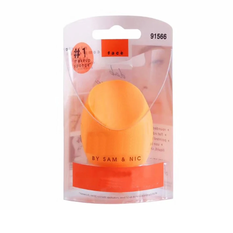 Влажное и сухое использование губка-тыква шар для макияжа Губка Макияж слоеное яйцо стеллаж для хранения 3 в 1 подарочная упаковка набор - Цвет: 1PC
