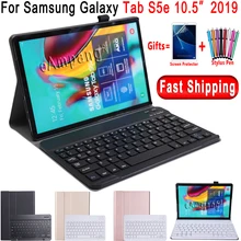 Чехол для samsung Galaxy Tab S5e 10,5, чехол для клавиатуры T720 T725, чехол для SM-T720, русская испанская английская bluetooth-клавиатура, чехол