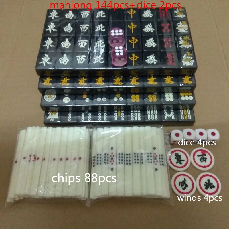 22mm Japanese mahjong tiles portable travel mahjong mini Japan game