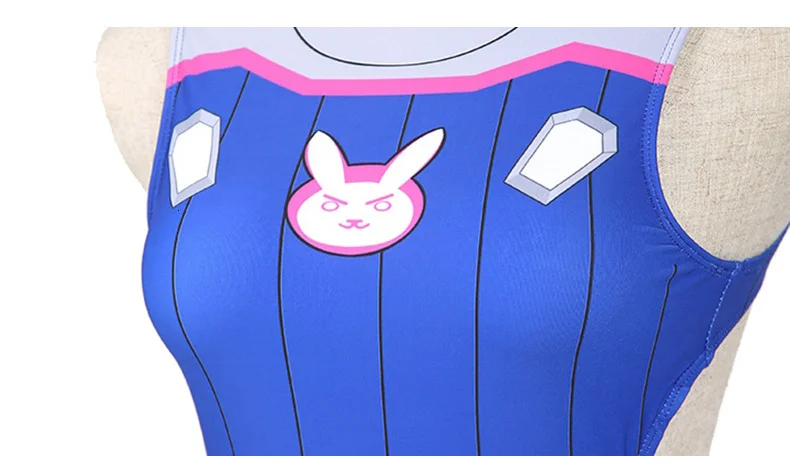 Sexy Game OW D.VA Cosplay Costume Dva Mercy Cosplay SUKUMIZU Spandex Anime Swimsuit One Piece Swimwear Bathing Suit Heaac37b7f60549da917dd55366c41e778