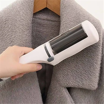 

Fashion Fur Remover Sweeper Shaver With Clothes Brush Clothing Lint Dust Coat Sticky Remove Pets Hair Cleaner Rotated Brush