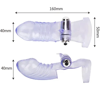 Finger Sleeve Vibrator G Spot Massage Clit Vagina Stimulate Female Masturbator Sex Toys For Women Lesbian Orgasm Adult Products 6