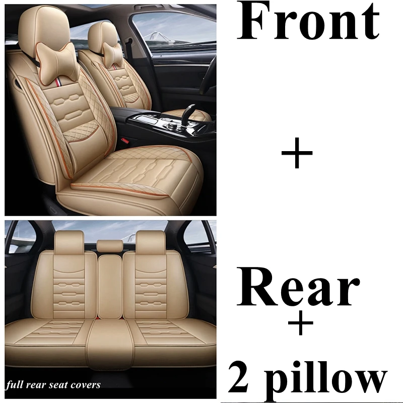 Чехол для сидения автомобиля Honda Legend Accord Insight Ridgeline Crosstour Jazz HR-V Ideal-V cleanity CRV Vezel Urban автомобильные аксессуары - Название цвета: beige luxury