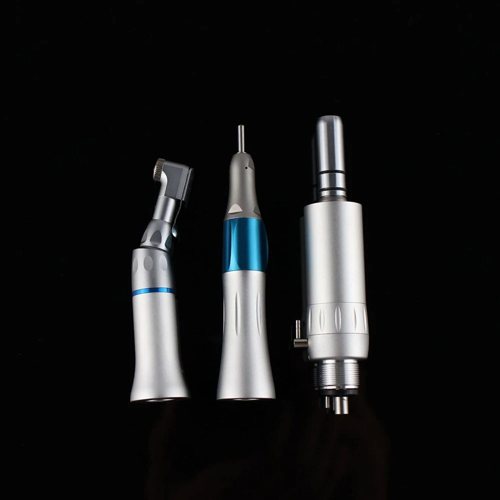 3pcs set Dental Low Speed Handpiece Kit Air Turbine Straight Air Motor External Waterway Spray 2 1 3pcs set Dental Low Speed Handpiece Kit Air Turbine Straight Air Motor External Waterway Spray 2 2