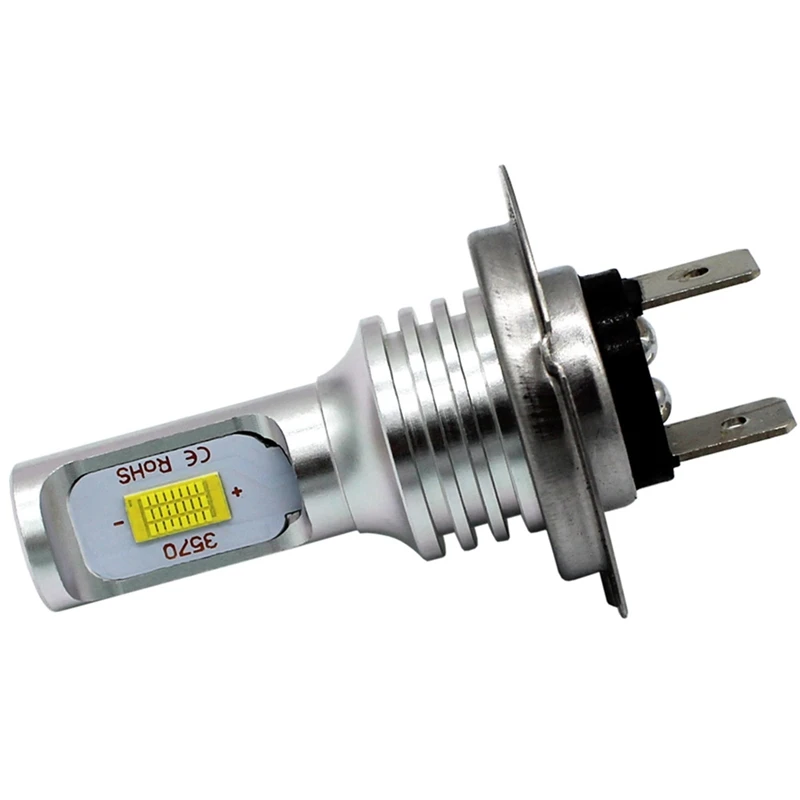 2 шт./партия практичный Автомобильный светодиодный передний противотуманный фонарь белый передние противотуманные фары; замена лампы