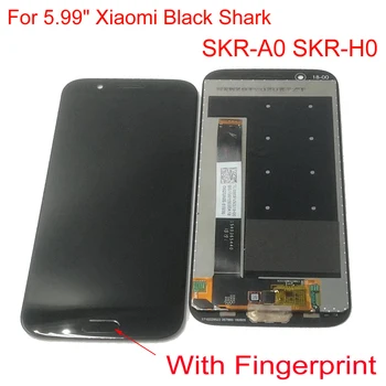 

Original USED For Xiaomi Black Shark SKR-A0 SKR-H0 LCD Screen Display Touch Digitizer For Xiaomi BlackShark With Fingerprint
