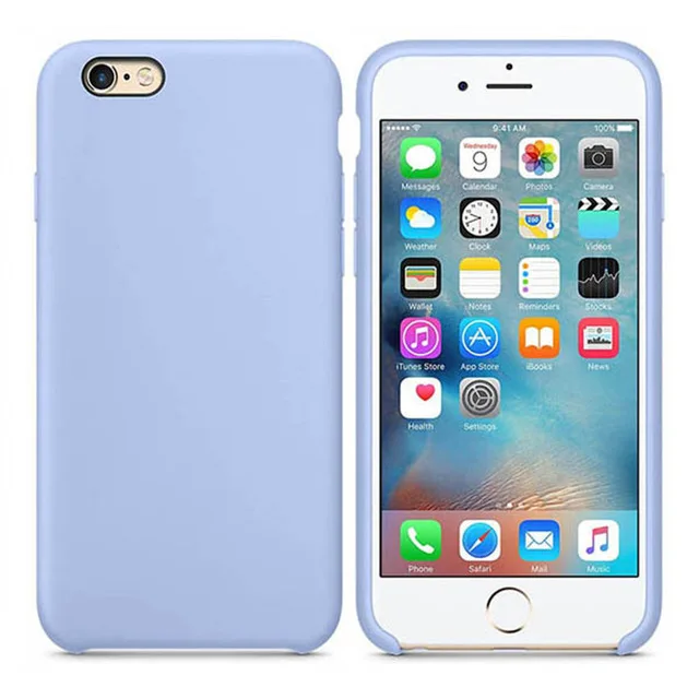 color10 Официальный силиконовый чехол для Apple iPhone X XR XS Max 6 6s 7 8 Plus чехол для iPhone 11 Pro Max чехол с логотипом - Цвет: color10