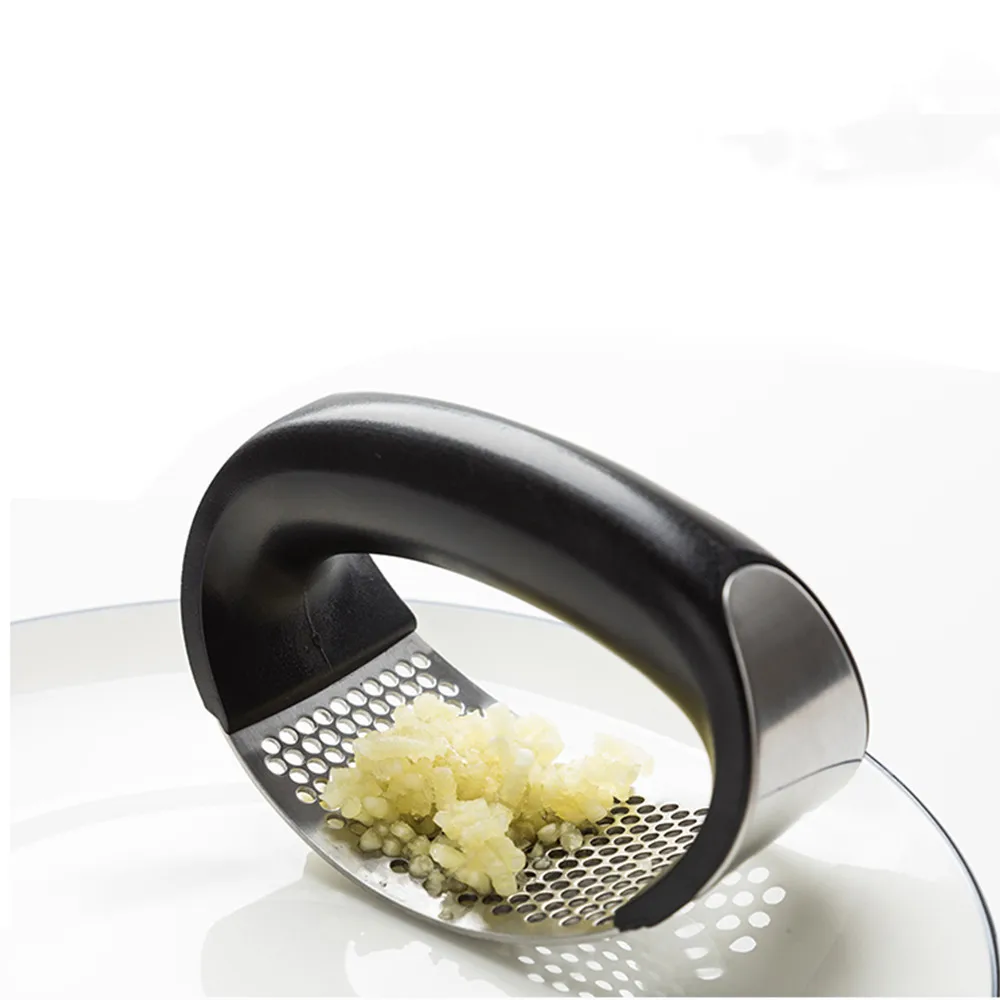Multifunction Stainless Steel Garlic Press Grinding Grater Crush Tool