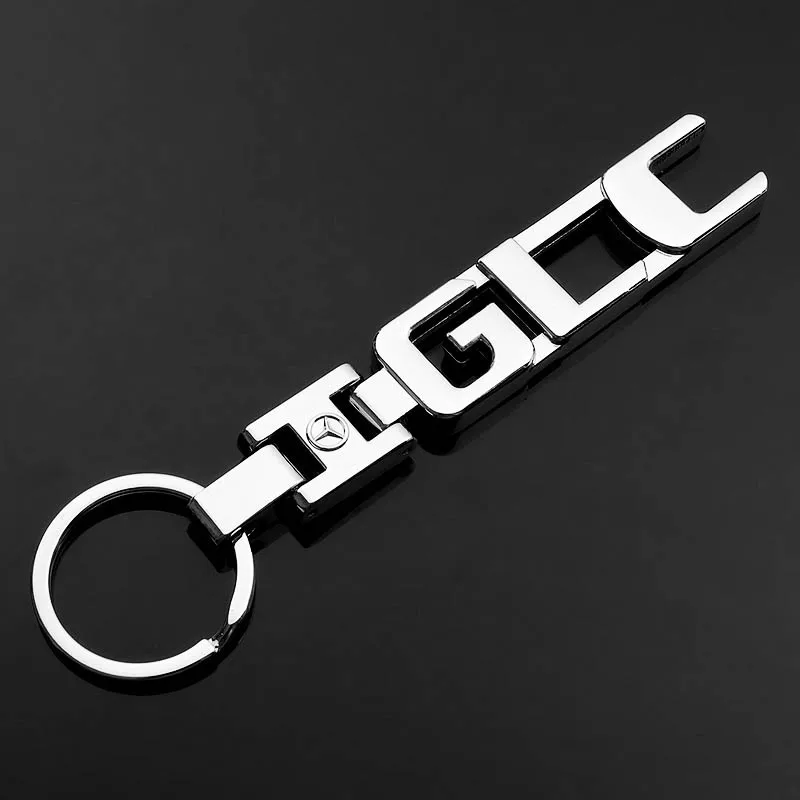 

H buckle Mercedes-Benz GLC-class car standard metal key ring pendant
