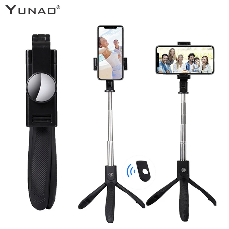 YUNAO K06 Bluetooth беспроводной пульт дистанционного управления селфи палка штатив