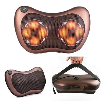 

Neck Massager Car Home Cervical Shiatsu Massage Neck Back Waist Body Electric Multifunctional Massage Cushion