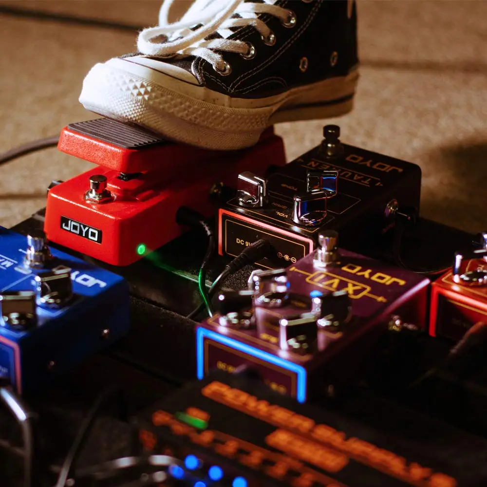 JOYO многофункциональная Wah WAH педаль Громкости Мини Портативная гитарная педаль аксессуары для гитары