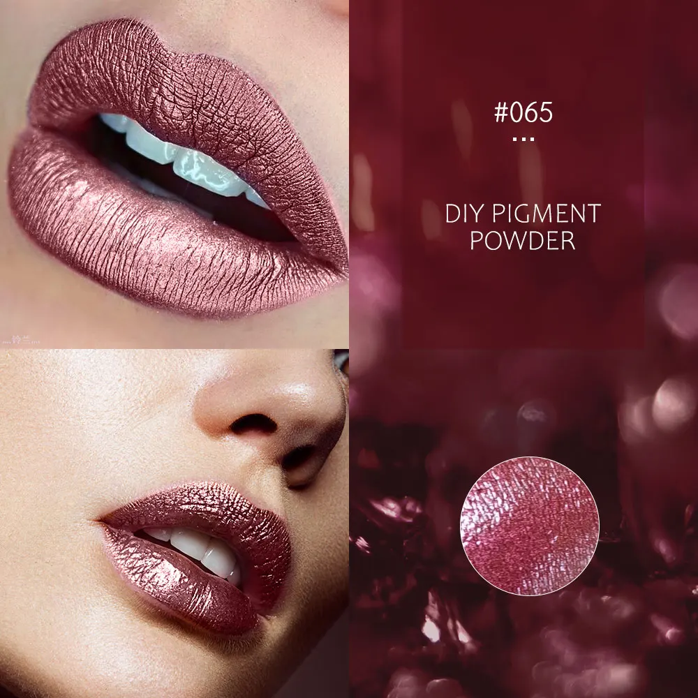 Lip Makeup Lip Gloss 32 Colors Makeup Lip Stick Powder Long Lasting Lip Gloss Cosmetic Pigment DIY Gloss Powder Material Glaze Pigment