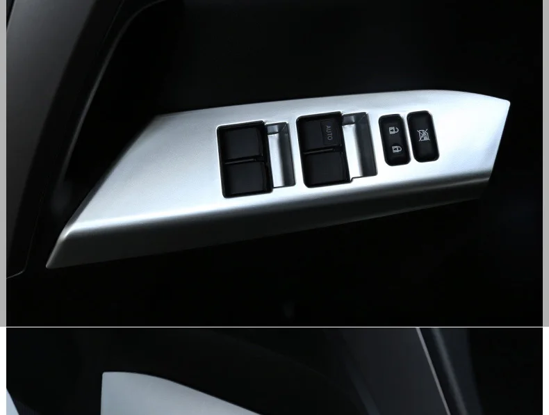 Lsrtw2017 for Toyota Rav4 Car Window Switch Control Panel Trims Decorative Interior Accessories 2013