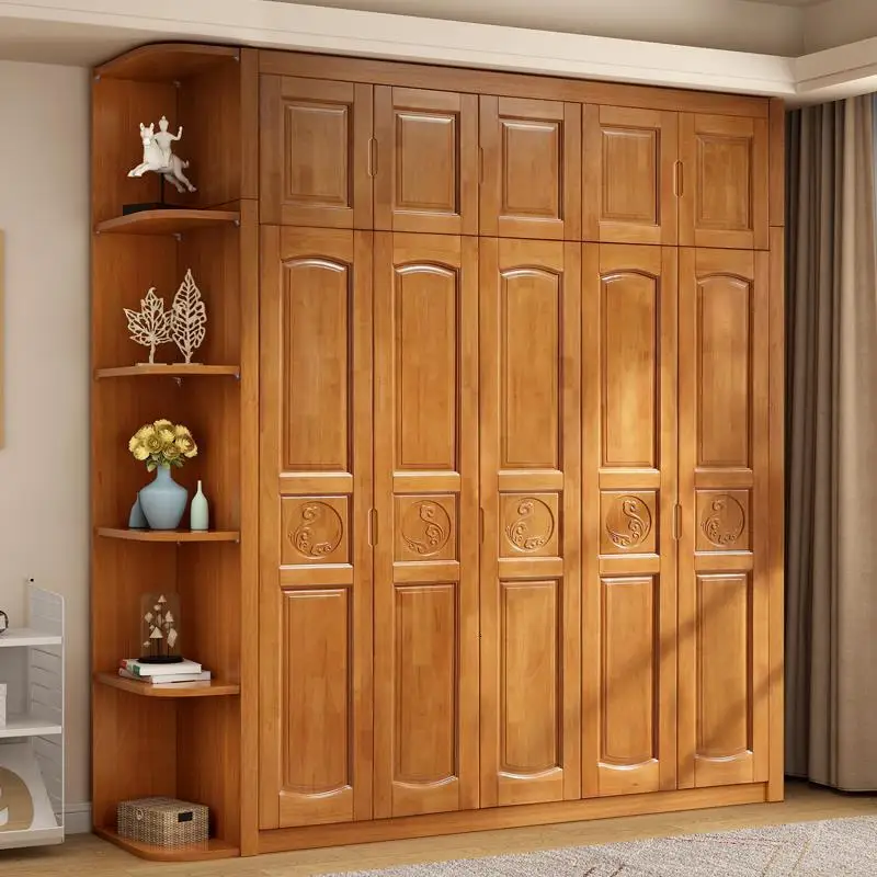 MODEL S Roupeiro Clothing Mobilya Armario Armadio Madera Storage Shabby Chic Furniture Mueble De Dormitorio Cabinet Bedroom Wardrobe - Цвет: MODEL S