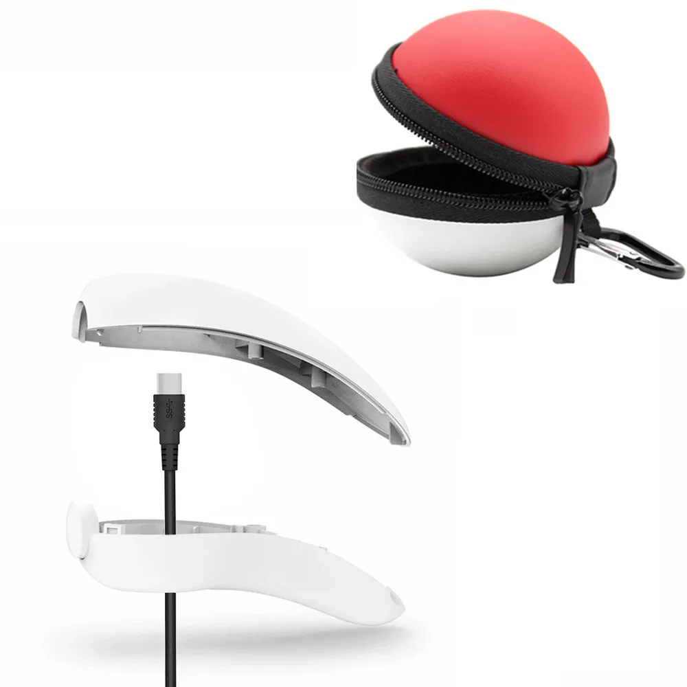 Подставка для зарядки BracketType-C зарядный кабель+ крышка для nintendo Switch Poke Ball AUG30