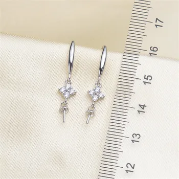 

High Quality Pearl Earring Settings Earring Findings Jewelry Parts Fittings Jewellery Accessories No pearl