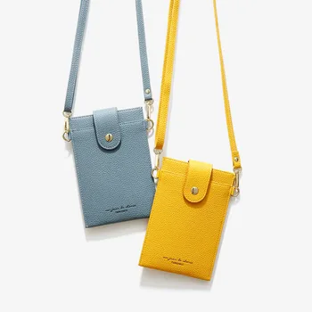 

2020 Fashion New Products Women Casual PU Women Bag Women Messenger Bag Korean Thin Ladies Mobile Wallet Q038