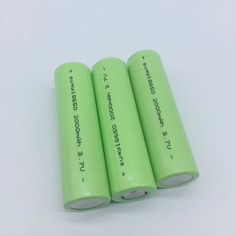 Suqy 100% 18650 аккумуляторные батареи 3 7 в 2000 мАч без Pcb 1/2/3/4/6/8/10 шт.|Перезаряжаемые