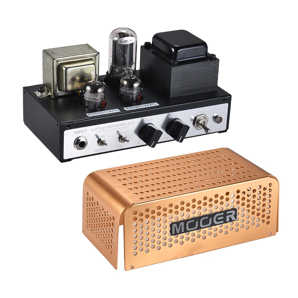 MOOER LITTLE MONSTER B M гитарный усилитель мини 5 Вт все-ламповый усилитель для гитары голова с сумкой для переноски гитарные части и аксессуары
