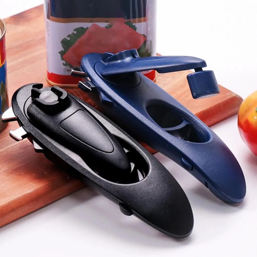 New Can Opener Manual Stainless Steel Easy Can Jar Opener Adjustable Cap Lid Openers Tool