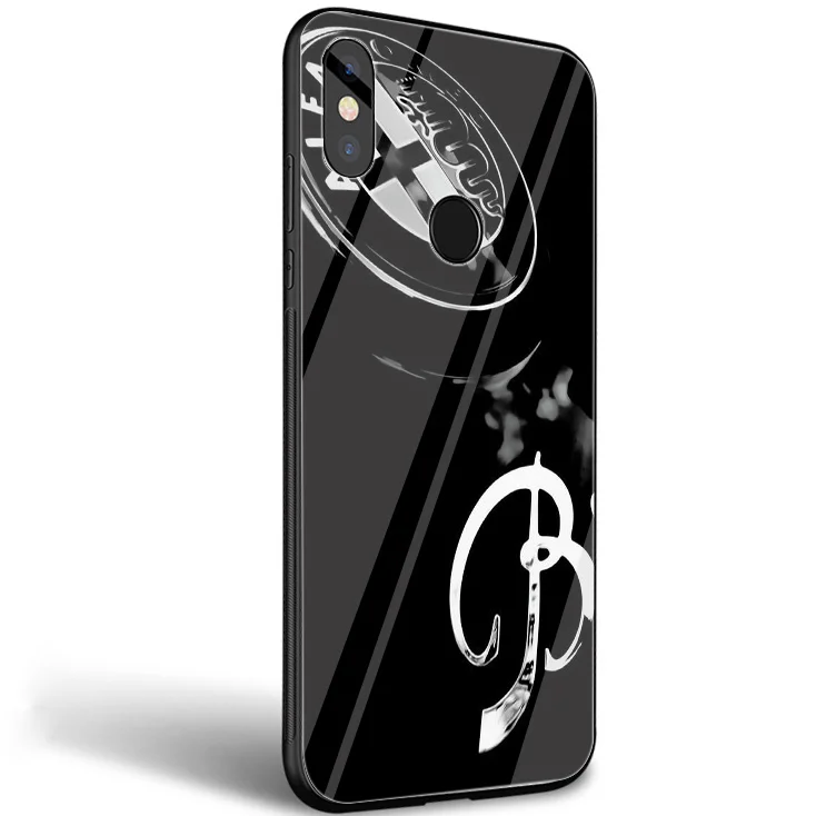 Alfa Romeo чехол с лого для xiao Mi 8 Lite A1 A2 9 Redmi Note 5 6 7 Pro 6A 4X Pocophone F1 оболочки - Цвет: G5