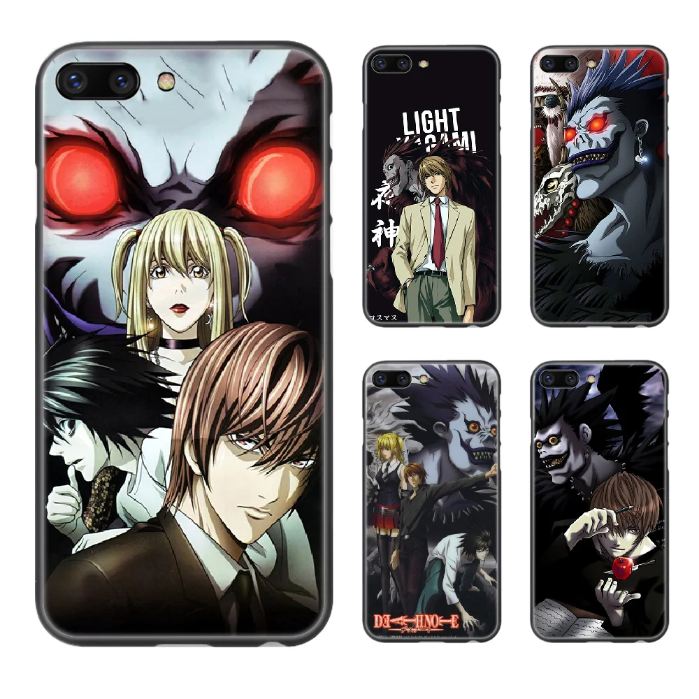Чехол для телефона с изображением Рики из Death Note корпус iphone 5 5s se 2 6 6s 7 8 plus X XS XR 11 PRO