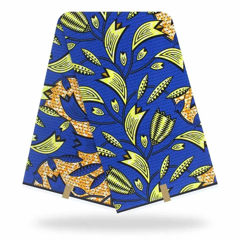 

african Wax fabric ankara wax 6yard/lot 2020NEW FASHION Cotton Wax High Quality African Fabric Print for african dresses FABRIC