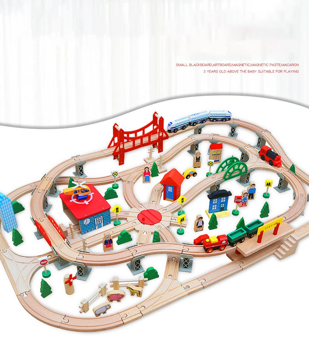 montessori train set