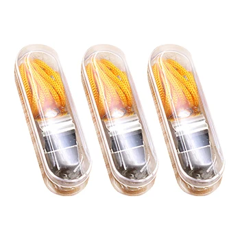 

3pcs Stainless Steel Whistle for Training Emergency Survival Referee Lanyard Referee Sport Rugby Party Soccer Football Use