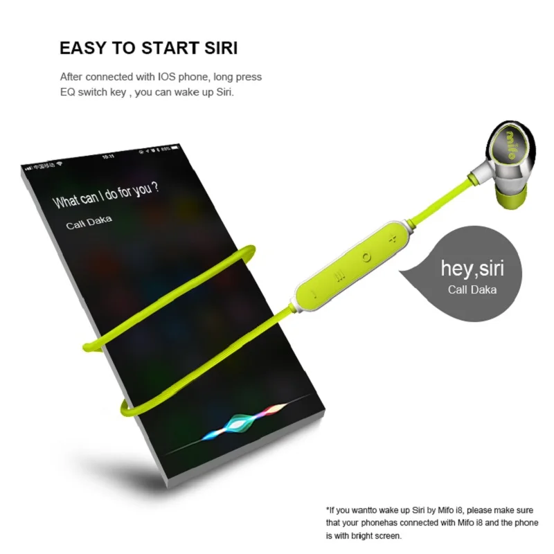 Mifo i8 магнитные Bluetooth наушники беспроводные HIFI наушники Bluetooth гарнитура для бега спортивные стерео наушники для телефона huawei
