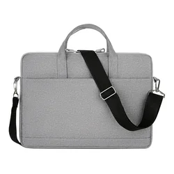 Laptop Bag Case 13.3 14 15.6 Inch Waterproof Notebook Computer Bag Simple Business Briefcase Portable Bag Protect Your Laptop
