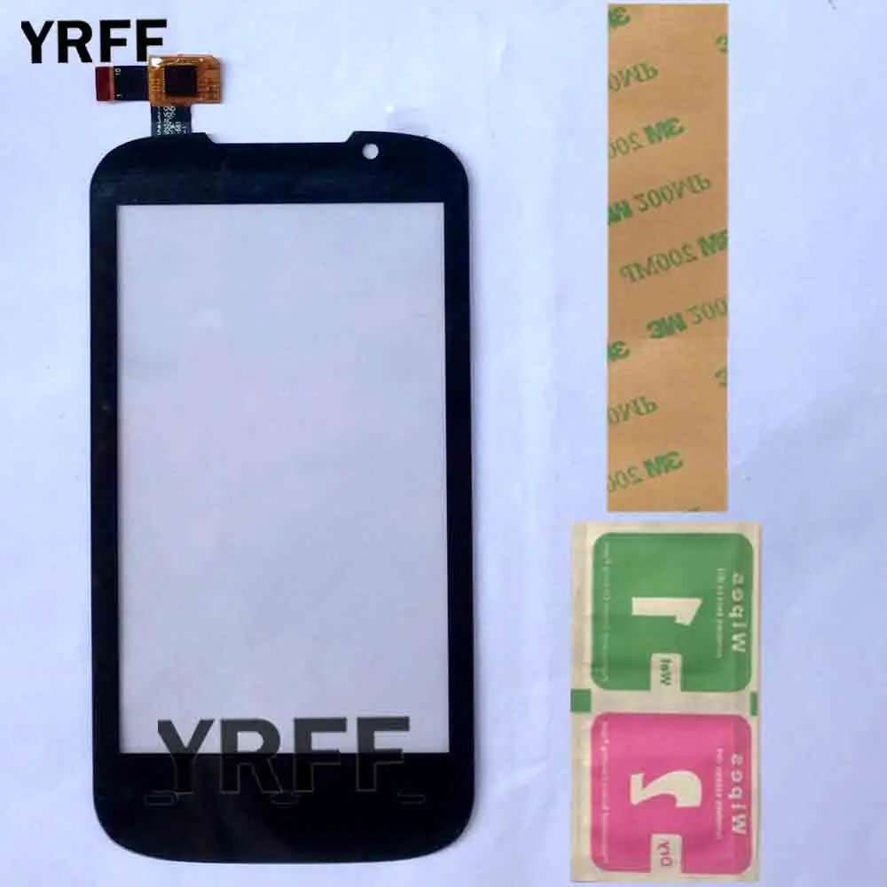 4,0 ''Сенсорная панель экрана для Смартфон Prestigio MULTIPHONE PAP 3400 Duo PAP3400 Сенсорная панель дигитайзер прозрачная лента - Цвет: Black
