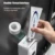 ONEUP Пластиковый Настенный Держатель Зубной Щетки Автоматический Дозатор Зубной Пасты Хранение Зубной Щетки Для Туалета Аксессуары Для Ванной Комнаты