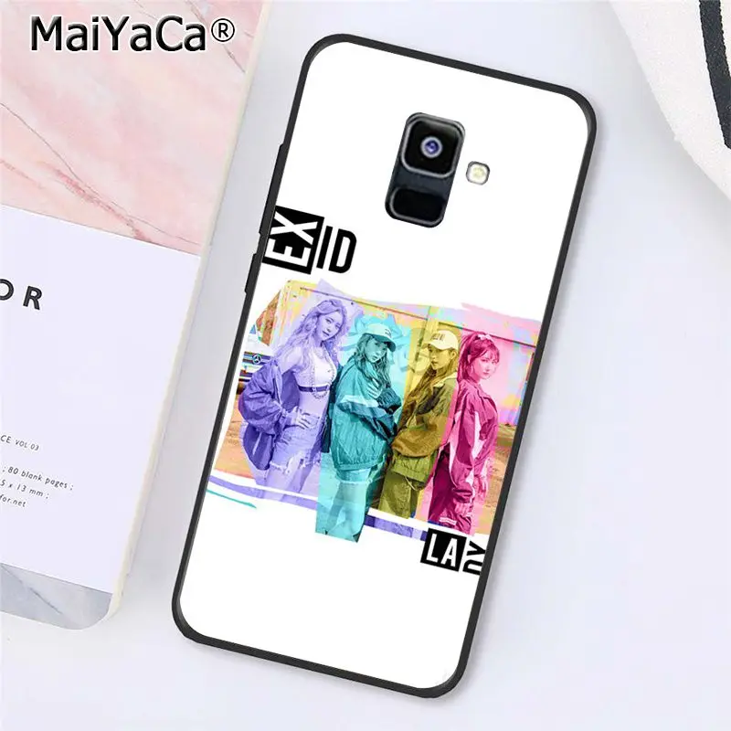 A6 MaiYaCa розовый k-pop BTS kpop чехол для телефона для samsung Galaxy A7 A8 A6 плюс A9 A50 A70 A20 A30 A40 - Цвет: A6