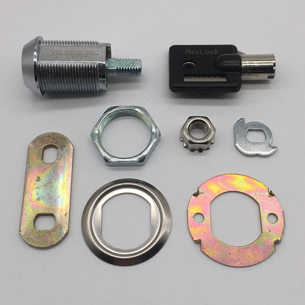 1 piece 27mm popularly used tubular key arcade machine door cam lock