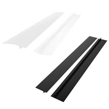 

Slots for Cooktops Kitchen Oil-Proof and Anti-Fouling Sealing Inserts Silicone Seals 2 Pieces