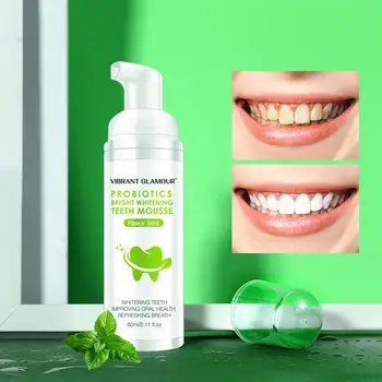 

BellyLady VIBRANT GLAMOUR Fresh Oral Care Stain Remove Toothpaste Effective Tooth Cleaning Mousse Dental Tool