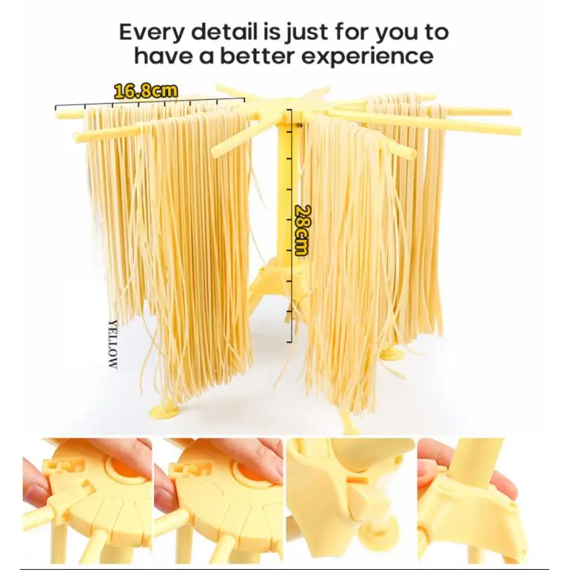 Dried Noodle Rack Foldable Pasta Drying Rack Spaghetti Dryer Stand Noodles Drying Holder Hanging Pasta Cooking Tools pasta rack pasta drying rack