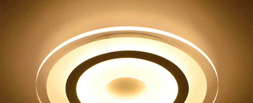 Круг Внутреннее освещение Современные светодиодные потолочные лампы для гостиной спальни лампа lamparas de techo abajur потолочные светильники