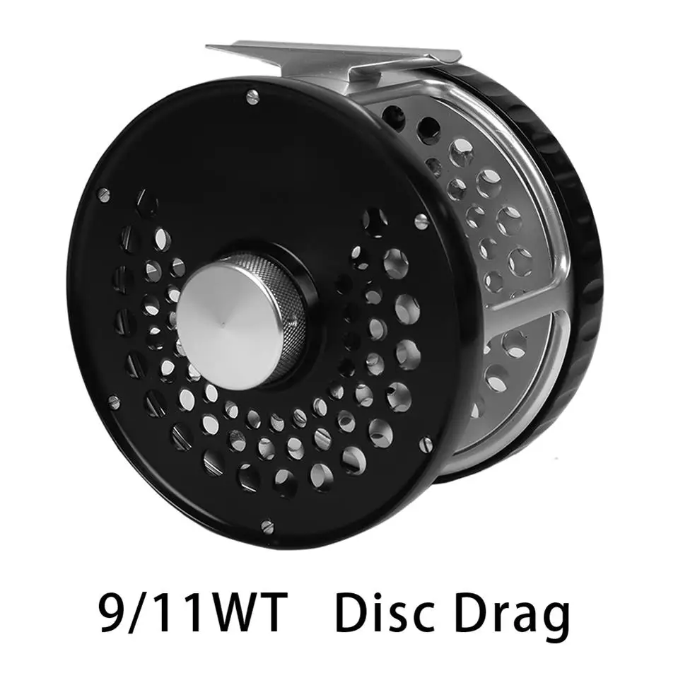 9 to 11 wt disc Maximumcatch CLA 3-10WT Классическая катушка для ловли нахлыстом система дисковой тяги с ЧПУ машина резки T6061 алюминиевая Летающая катушка - Цвет: 9 to 11 wt disc