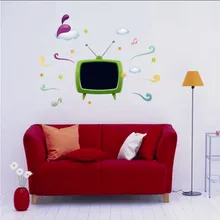 Наклейки на доску ТВ спальня гостиная ванная комната детская комната Игривый милый фон наклейки на стену AY635