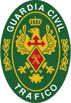 

Sticker oval Logo Guard Civilian Traffic 45x65mm.