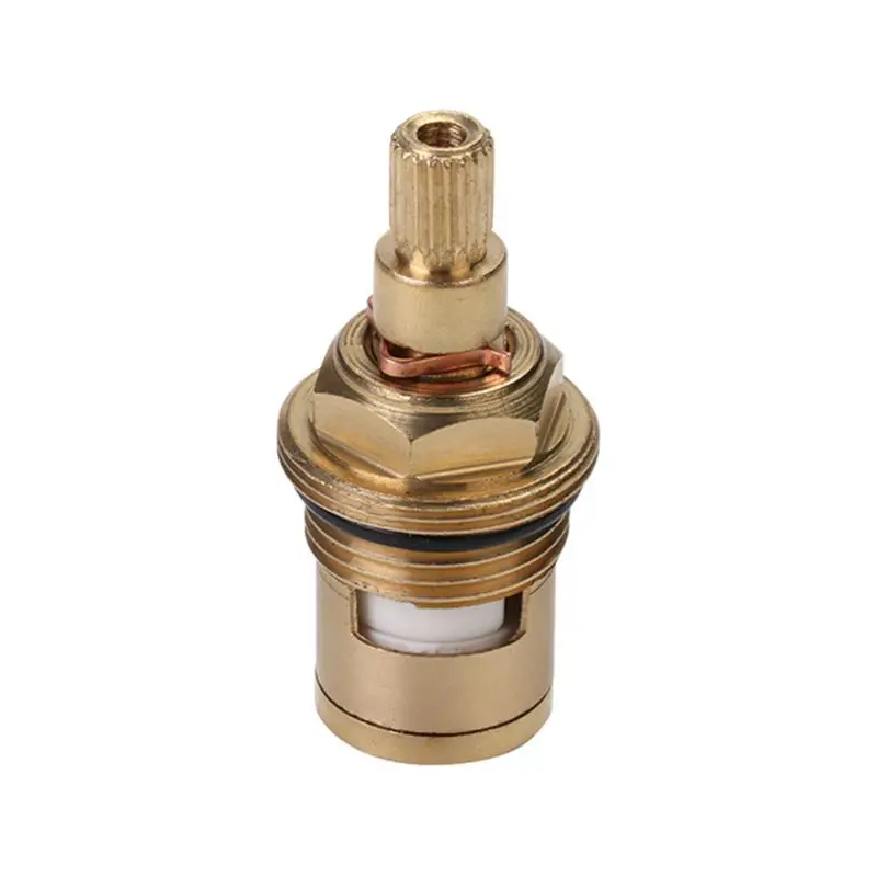 Faucet Cartridge Brass Ceramic Bathroom Hot Cold Water Mixer