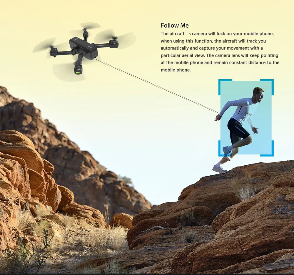 Mjx R/c Technic X103w Gps складной Радиоуправляемый Дрон Rtf механический карданный стабилизация 2k камера точка зрения/следующий режим ZLRC