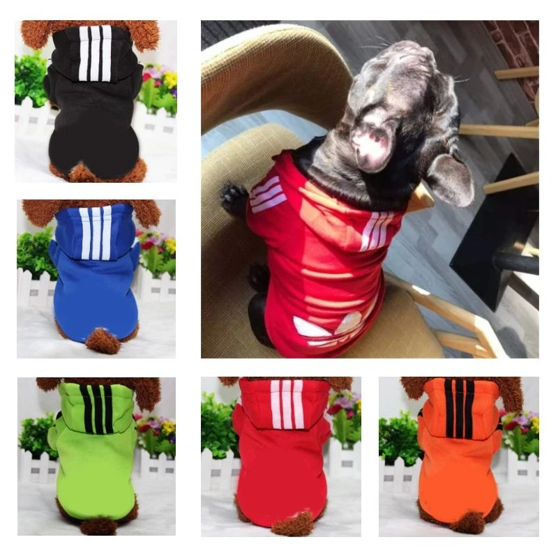 

Pet Dog Clothes Sports Dog Hoodie Cotton Dog Jacket Coat Clothes For Yorkies Clothes For Dogs Overalls For Dogs Clothing