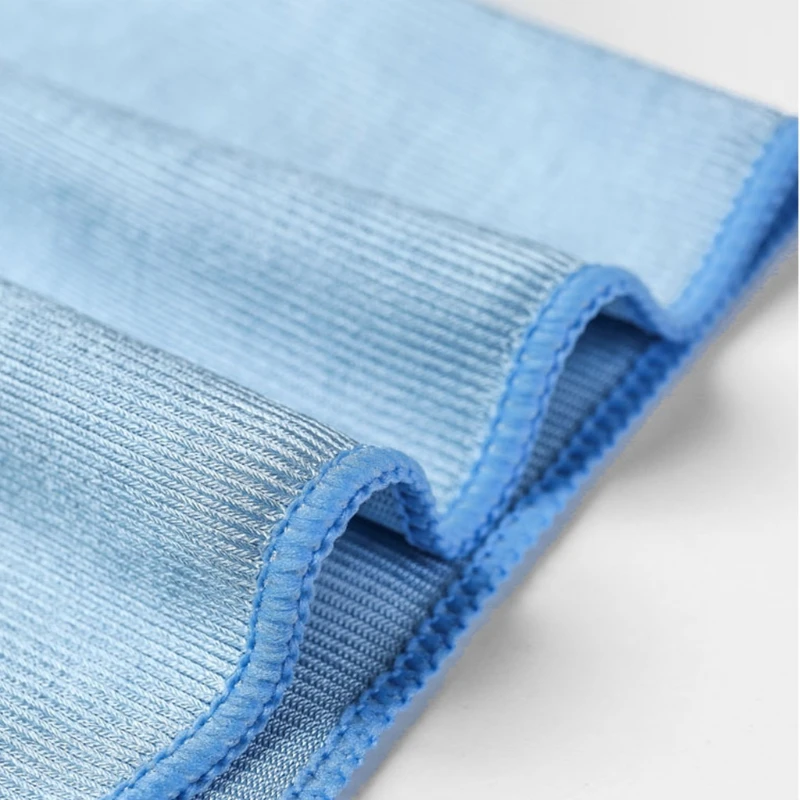 4 шт./компл. микрофибра без ворса чистящие салфетки для бокалов Винных Бокалов