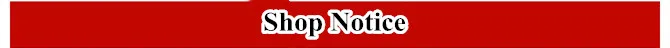 shop notice